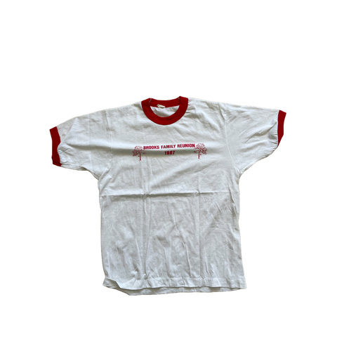 VINTAGE 'Brooks' 1987 Family Reunion T-Shirt