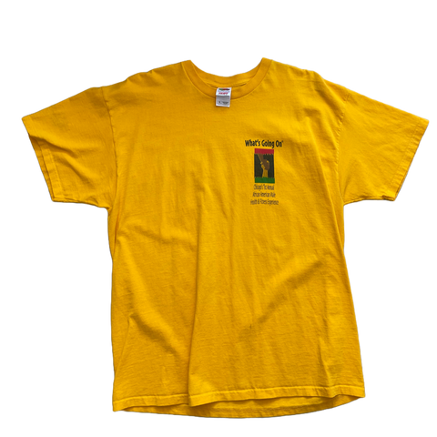 RARE VINTAGE 90s Black Men Health T-Shirt