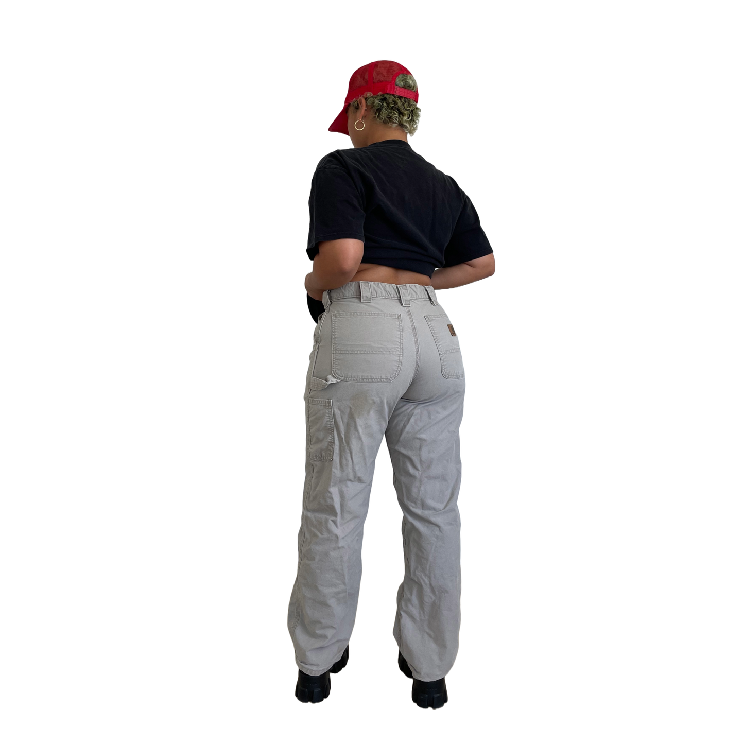 Distressed Light Stone Carhartt Pant