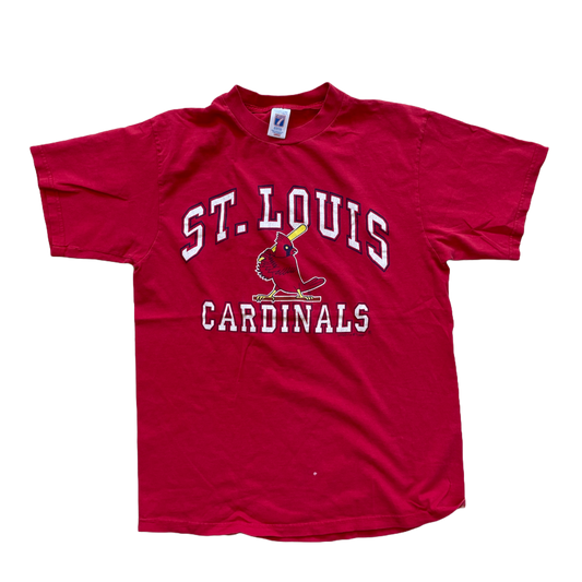 VINTAGE 1995 St. Louis Cardinals Block Letters Tee