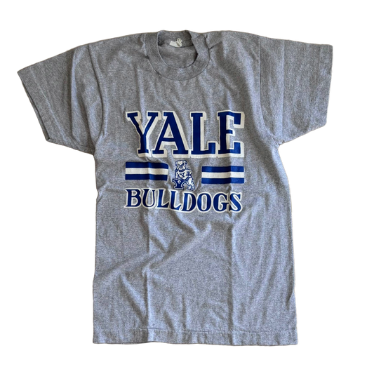 VINTAGE Yale Grey Tee