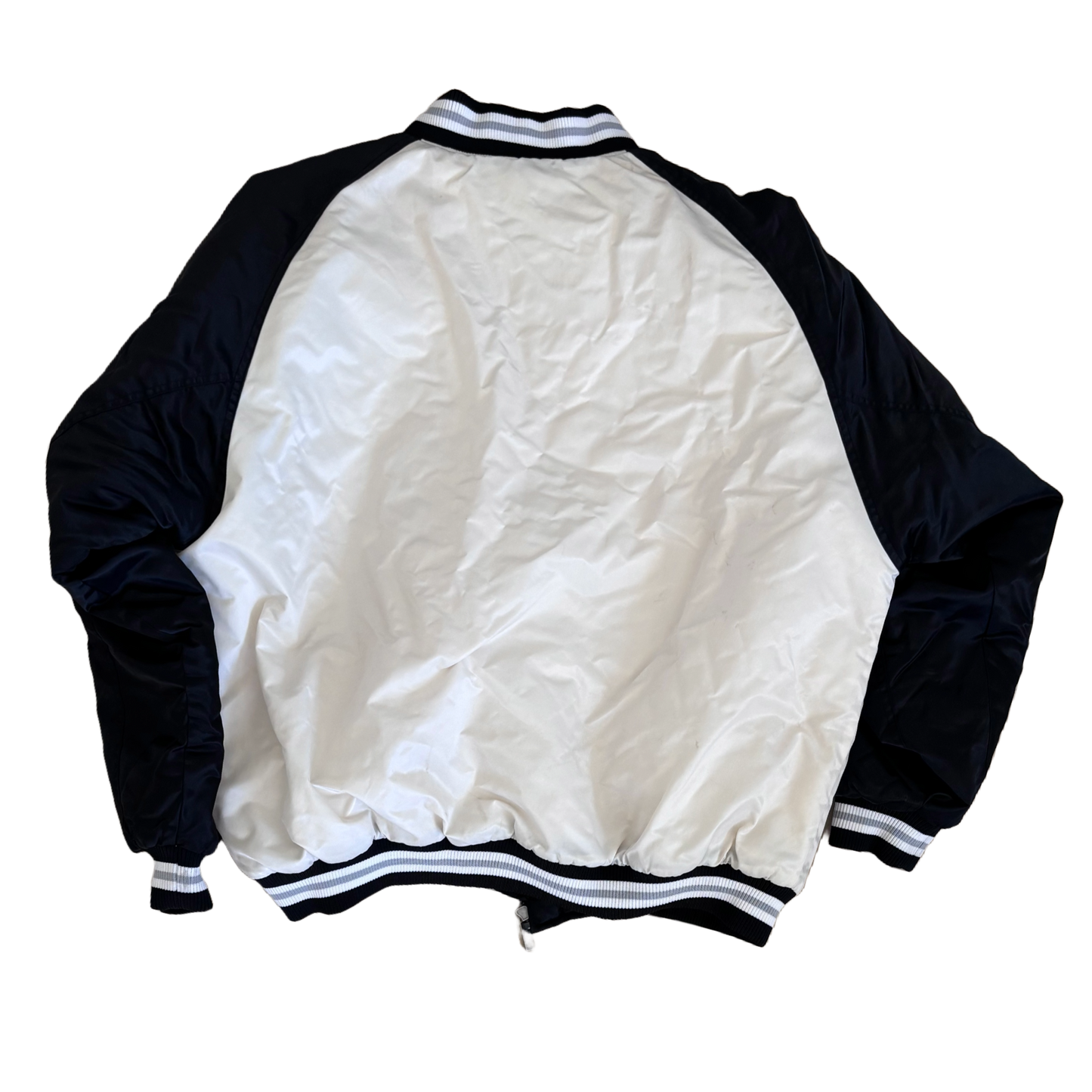 VINTAGE Southpole White and Black Bomber